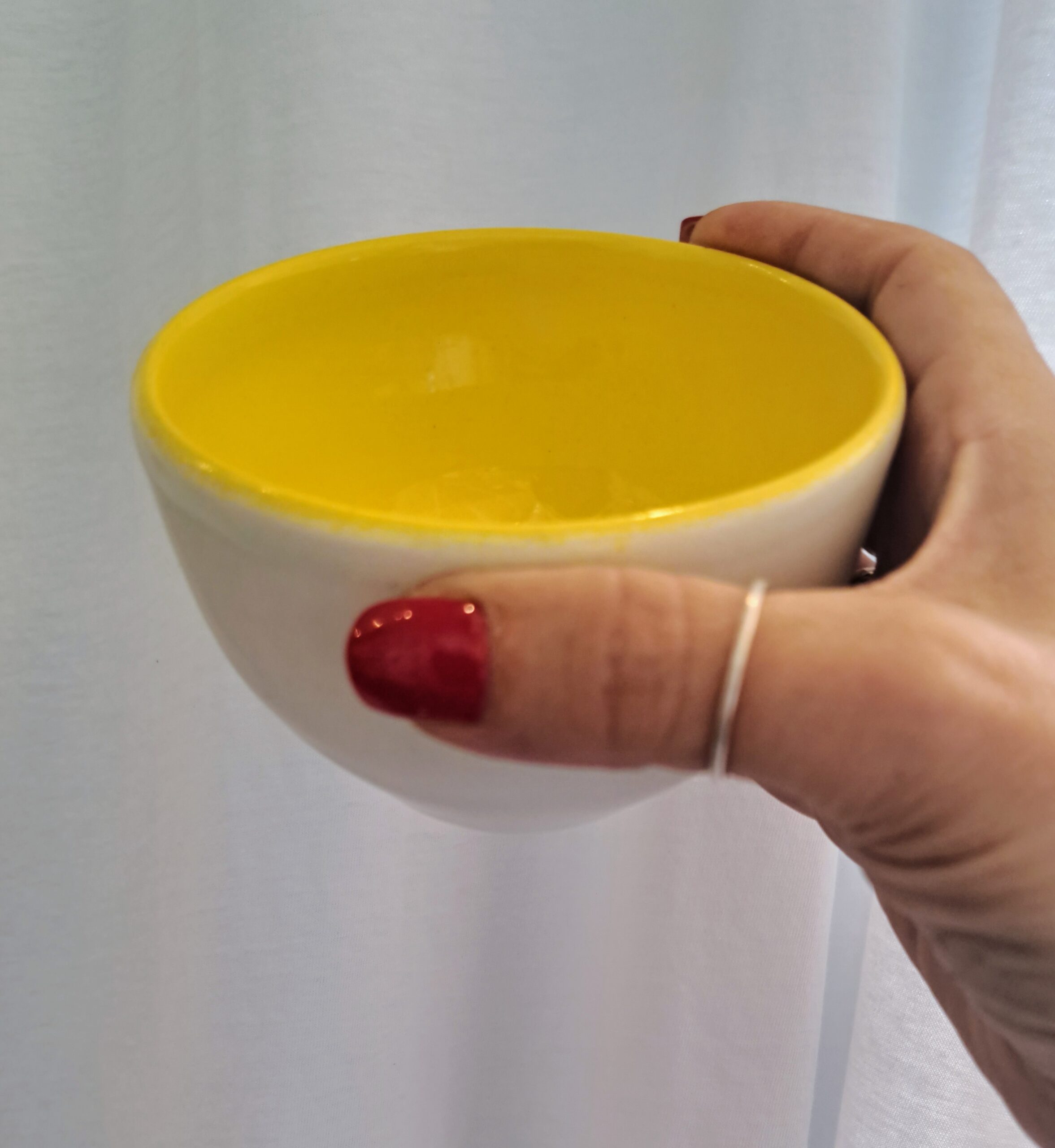 Ceramic ice cream / breakfast bowl / cup - Image 3