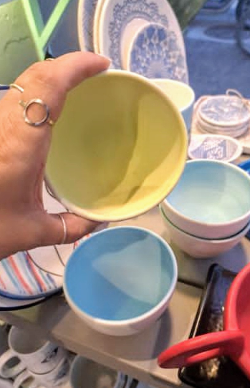 Ceramic ice cream / breakfast bowl / cup - Image 4