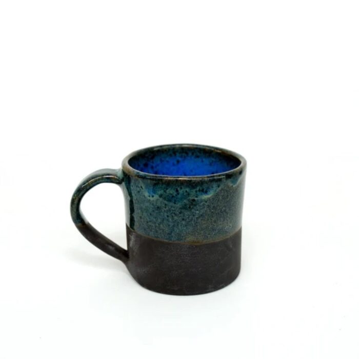 Ceramic mug night sky blue
