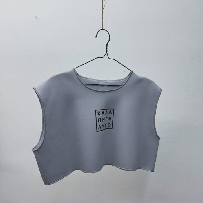 Καλα πηγε αυτό _ γκρι αμανικο crop