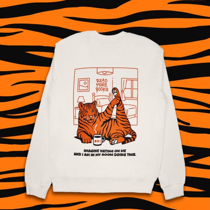 Tiger _ unisex φούτερ