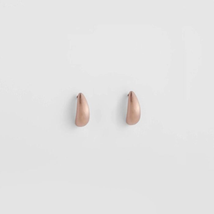 Tear pins _ silver earrings