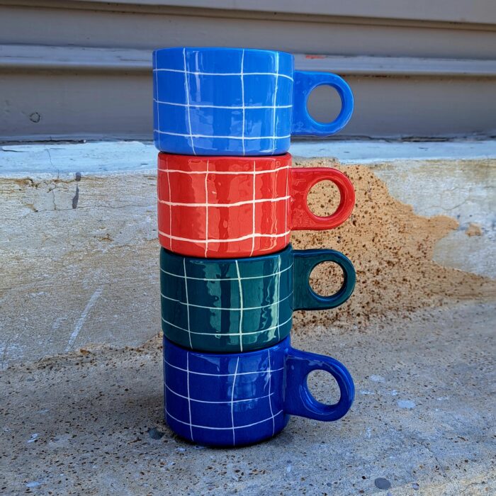 The grid _ κεραμικη κούπα