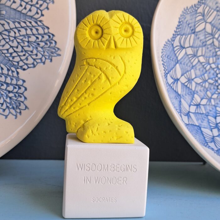 Η Κουκουβαγια της Σοφίας _ κίτρινο