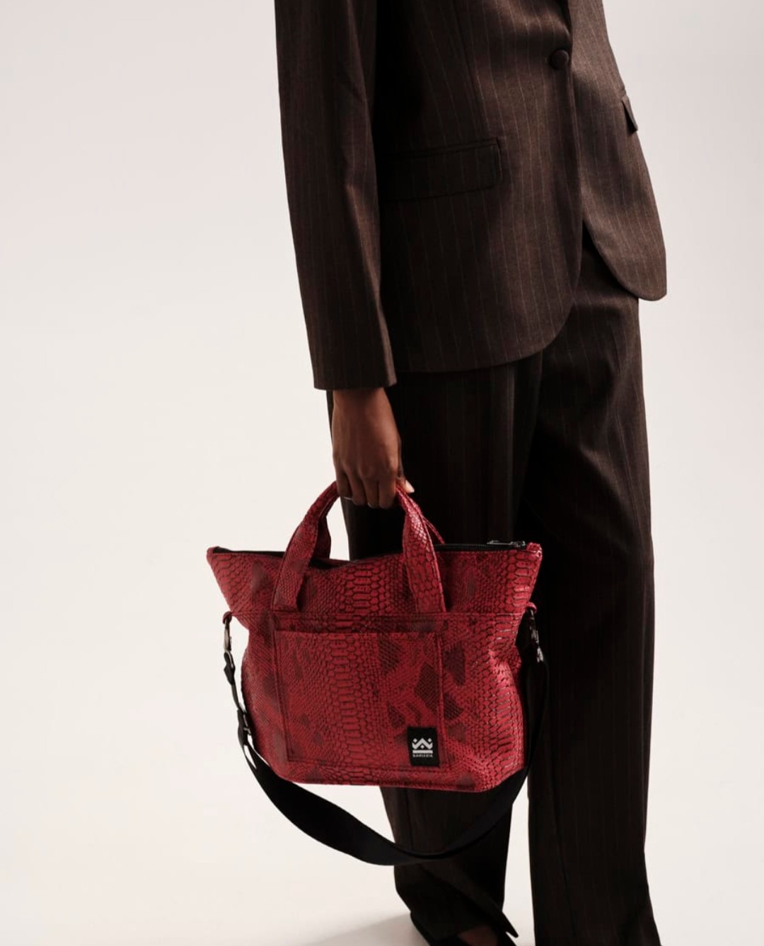Burgundy Snake _ Cashet eco leather - Image 3