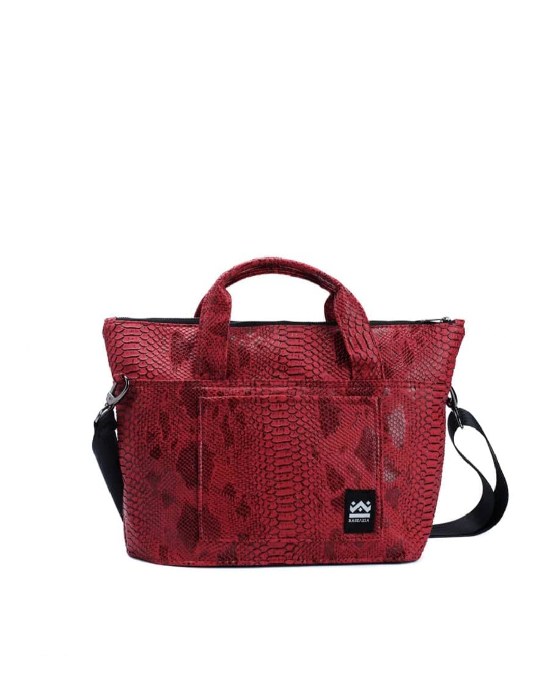 Burgundy Snake _ Cashet eco leather - Image 4